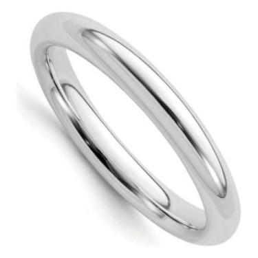 Imagem de Anel Aliança Fina Prateada De Aço Inox 316l - Nevatto Acessórios, Prat