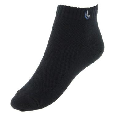 Imagem de Kit com 3 pares de meias sortidas lupo - 03225, Preto, 41/44