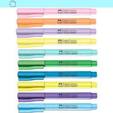 Imagem de Marca Texto Grifpen Faber-Castell 10 Cores