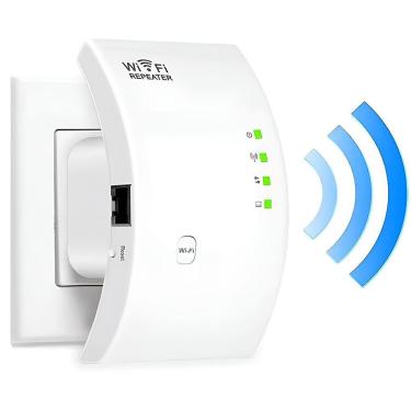 Imagem de Ampliador De Rede Wi-fi 300mbps Repetidor De Sinal Bivolt