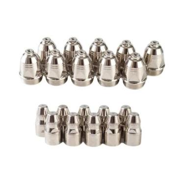 Imagem de 20 Peças De Bicos De Substituição Para Tochas De Corte Plasma CNC P80 