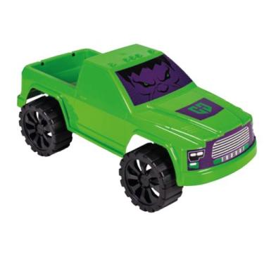 Imagem de Carrinho Caminhonete Super Heróis, Batman, Homem de Ferro, Hulk, Homem