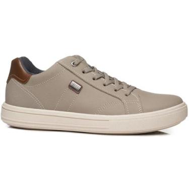 Imagem de Sapatênis Pegada 111506 Masculino Jeans, Jeans areia conhaque, 40