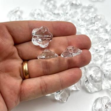 Imagem de Miçanga Botão Flor 20mm 5 Pétalas 10pçs 15g Artesanato Biju - Macall