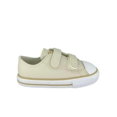 Imagem de TÊNIS CONVERSE KIDS CHUCK TAYLOR ALL STAR 2V OX NUDE BEGE CLARO CK04180005-Feminino