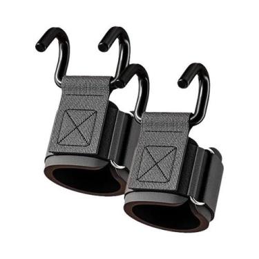 Imagem de Ganchos De Levantamento De Peso, Faixas De Punho, Alças Para Academia,