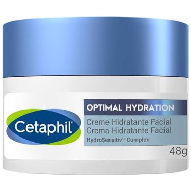 Imagem de Cetaphil Optimal Hydration Creme Hidratante Facial Com Ácido Hialurônico 48g