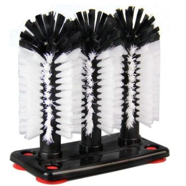 Imagem de Escova de limpeza de garrafas de água FEENM com base de sucção