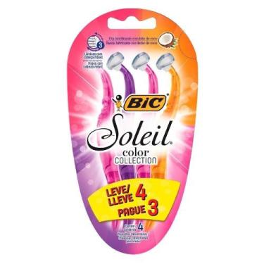 Imagem de Aparelho p/ Depilação Soliel 4 Unidades (Leve 4 e Pague 3) - Bic
