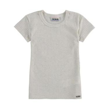 Imagem de BLUSA INFANTIL CANELADA KUKIÊ OFF WHITE-Feminino