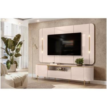 Imagem de Rack com Painel para TV até 75 Polegadas LED 2 Portas 100MDF Areta DJ 