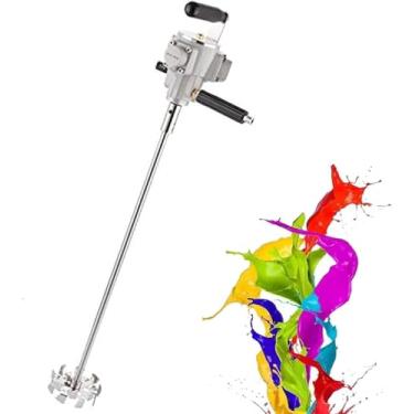 Imagem de Misturador portátil de tambor, misturador pneumático, máquina de agitação de tinta, agitador portátil, ferramenta de mistura de tinta, agitador de tinta, máquina de mistura de tinta