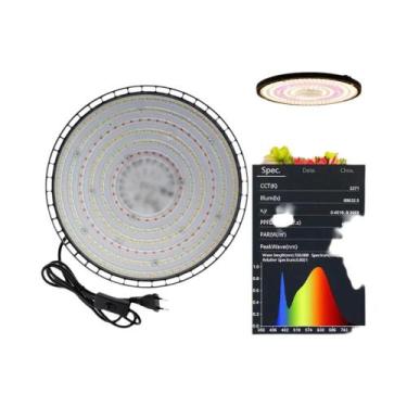 Imagem de Luz De Cultivo LED De Espectro Completo 380-780nm, Imitando a Luz Sola
