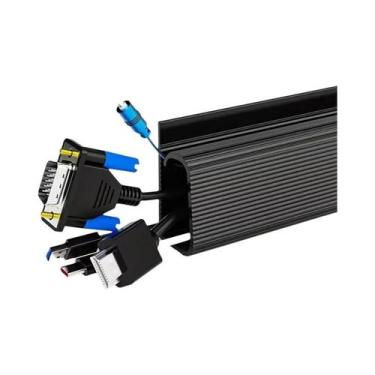 Imagem de Organizador De Cabos Autoadesivo Antiextrusão Durável Para Mesa, Capa 