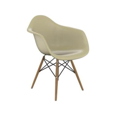 Imagem de Cadeira Eames Arm DSW Fendi e Madeira - Mobly, Fendi, 1
