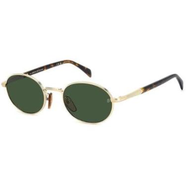Imagem de Óculos de Sol David Beckham Db 1196/S 06J - Dourado 52 - Antirreflexo-Masculino
