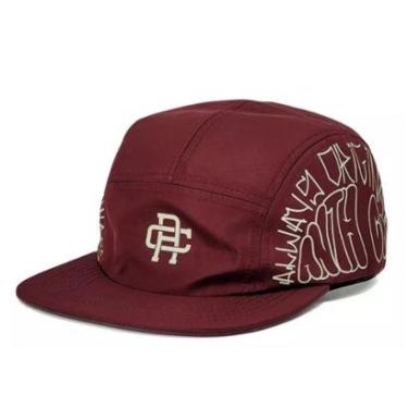 Imagem de Bone Five Panel Anth Co Draw Aba Reta Preto Fita Sb9286-Masculino