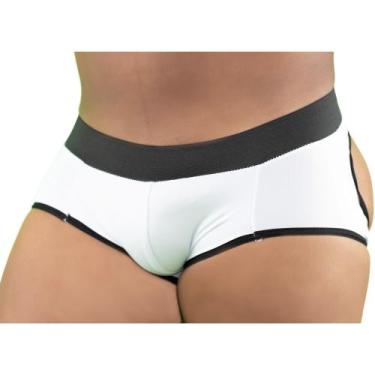 Imagem de Jockstrap Cueca Use no Carnaval - Carolina Wuyk, Branco, G, Masculino