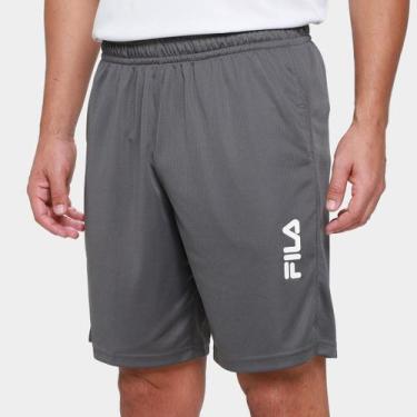 Imagem de Bermuda Fila Sports Myler Masculina, Grafite, G