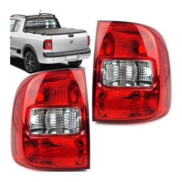 Imagem de Par Lanterna Saveiro G5 G6 2009 2010 2011 2012 2013 2014 2015 2016 Bic