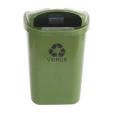 Imagem de Cesto Individual Para Coleta Seletiva De 50l Sem Poste (st6) - Higipac