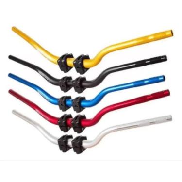 Imagem de Guidão Tipo Oxxy Fat Bar Baixo Universal Várias Cores + cordão chaveir
