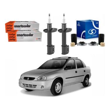Imagem de Kit Amortecedor Dianteiro Corsa Classic 1.0 1997 A 2010 - Cofap