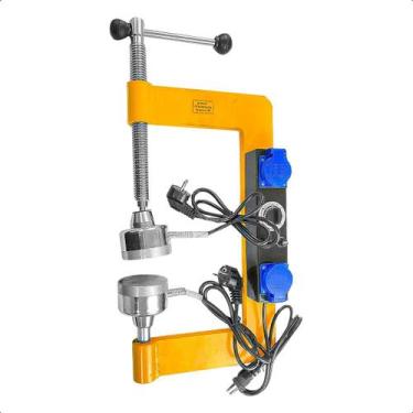 Imagem de Vulcanizador Elétrico Duplo Reparo Remendo Pneus de Caminhão 500W - FE