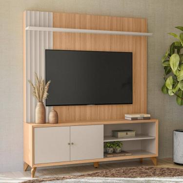 Imagem de Estante Home para TV ate 60 Polegadas 2 Portas com Pes Valenca Linea Brasil