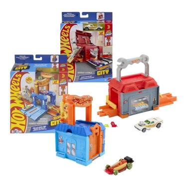 Imagem de Pista Hot Wheels Mattel City Drive Thru JHL43