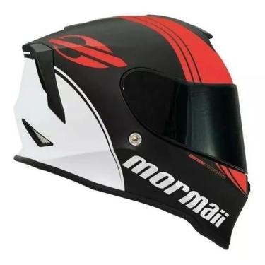 Imagem de Capacete Mota Mormaii M1 Original + Narigueira Preto Fosco, 60
