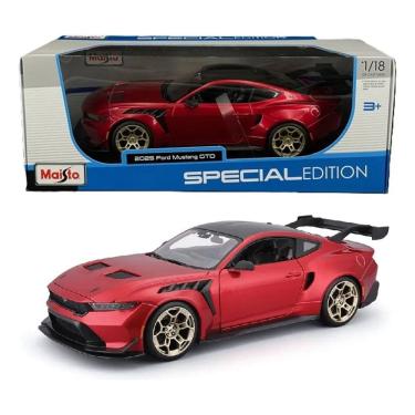 Imagem de Ford Mustang GTD 2025 Metal - Vermelho Metálico Special Edition 1/18 – Maisto