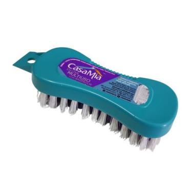 Imagem de Escova De Limpeza Multiuso Com Raspador De Sujeiras CasaMia, Verde