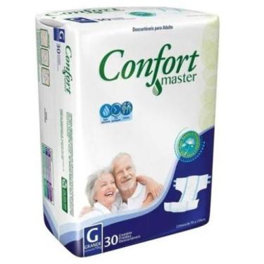 Imagem de Fralda Descartável Geriátrica Confort Master G C/30