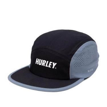 Imagem de Boné Hurley Aba Reta Five Fast SM25 Preto, Preto, Único