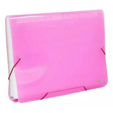 Imagem de Pasta sanfonada a4 12div dac rosa