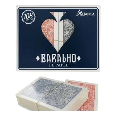 Imagem de Baralho alianca ax13714-a c/108 cartas - Aliança