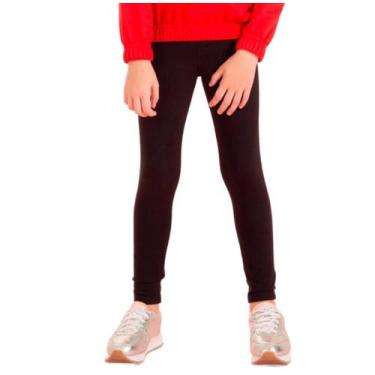 Imagem de Calça Legging Tradicional Básica de Molecotton Infantil - Cativa Kids,