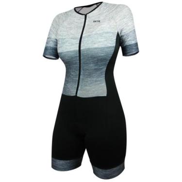 Imagem de Macaquinho Feminino Sportxtreme Comfort Mescla, P, Cinza