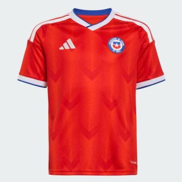Imagem de Camisa Adidas Chile Home 2026 Juvenil, 14 ANOS