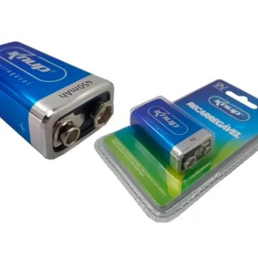 Imagem de Bateria Recarregável Knup, 9v, 450mah - Kp-bt9v