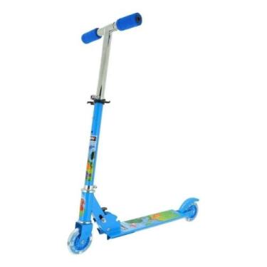 Imagem de Patinete Infantil Dobrável Dinossauro 2 Rodas - Zippy Toys