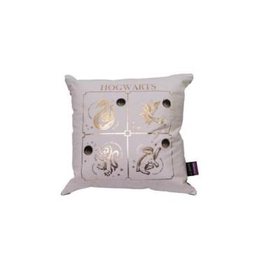 Imagem de Almofada Harry Potter Hogwarts Personalizada De Fibra Veludo Licenciad