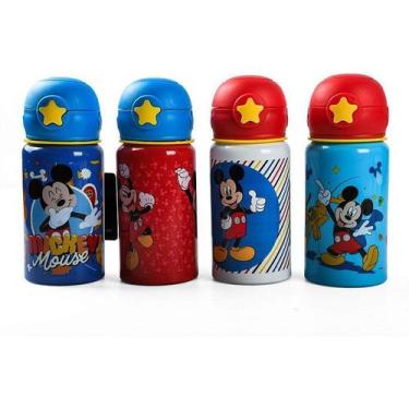 Imagem de Garrafa De Alumínio Mickey 500ml Com Trava - Bbr