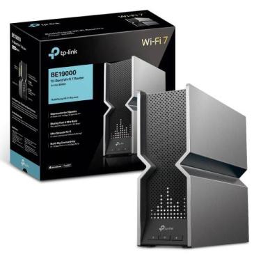 Imagem de Roteador Wireless TPLink Archer BE800 Gaming Wifi 7 TriBand BE19000 SF