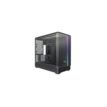 Imagem de Gabinete Gamer Montech KING15, Mid Tower, ATX, Frontal e Lateral em Vidro, Preto - KING15B