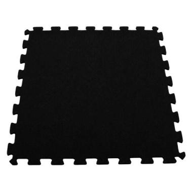 Imagem de Tatame em EVA tapete 100x100x1 cm - One Life Sports, Preto