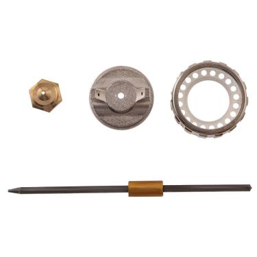 Imagem de Kit Reparo Pistola Pintura Stels Bico 1,2MM Latão Compatível 57314 57315 57316 57317