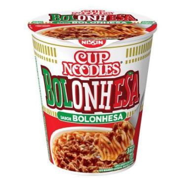 Imagem de Cup Noodles sabor Bolonhesa Nissin 72g