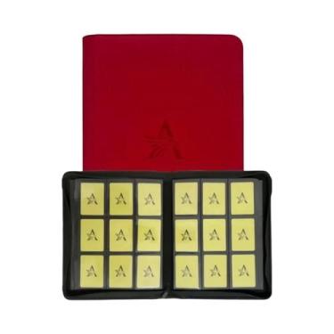Imagem de Pasta De Cartas Preta Com 9 Bolsos, Capacidade Para 720 Cartas MTG TCG